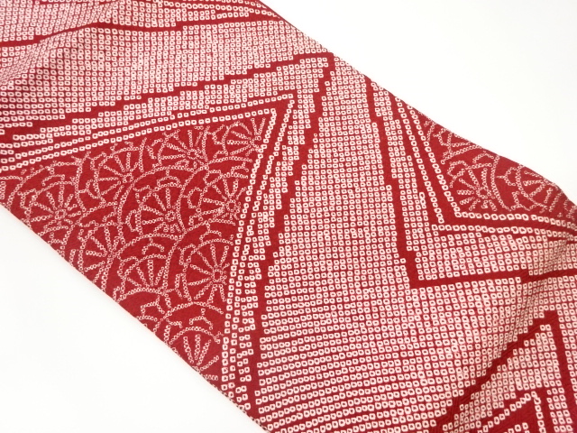 JAPANESE NAGOYA OBI / SHIBORI / KANOKO PATTERN